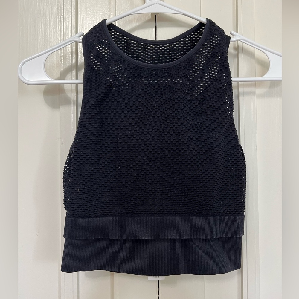 Black Joylab workout tank/sports bra. Size S.